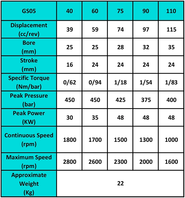 تعمیر و خدمات هیدروموتور پیستونی شعاعی سای ایتالیا GS05 را از بهداد صنعت بخواهید. 09123266196