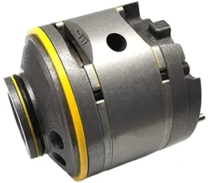 تصویر کارتریج پمپ پره‌ای ویکرز که بخش اصلی پمپ‌های پره‌ای Vickers به‌حساب می‌آید.